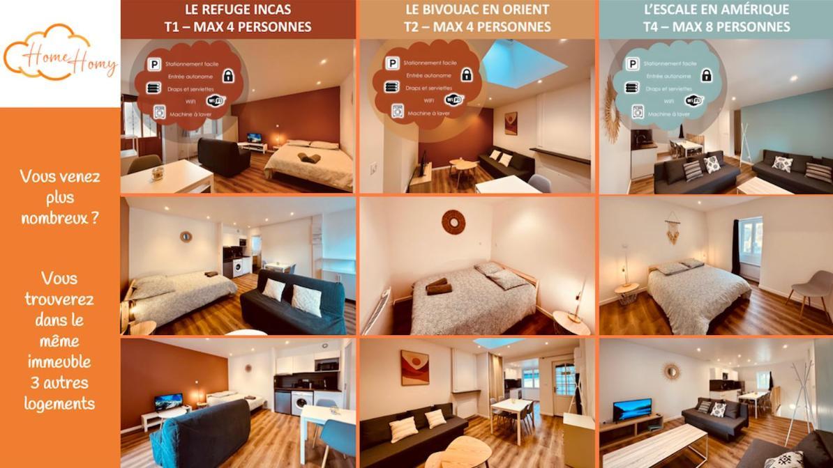L'Escale En Amerique - Home Homy Saint-Florent-sur-Cher Εξωτερικό φωτογραφία